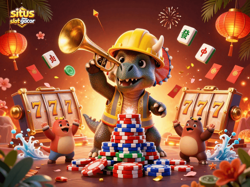 Celebrate wins at situs slot gacor with dynamic casino action and vibrant scene elements.