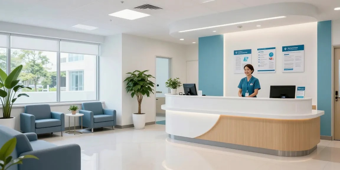 "Hair transplant Istanbul consultation at a modern health clinic, showcasing patient care and expert medical services."