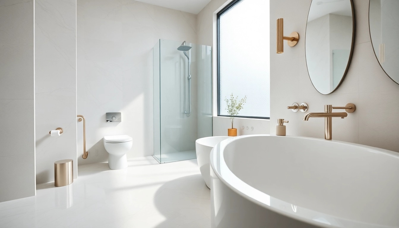 Transform your space with bathroom renovation near me featuring modern fixtures and elegant design.