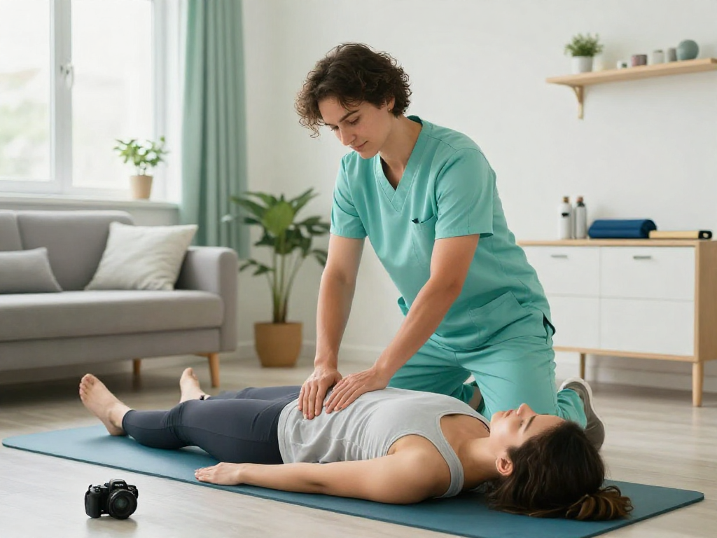 "Experienced healthcare provider offering sports massage at home for personalized patient care and effective treatment solutions."
