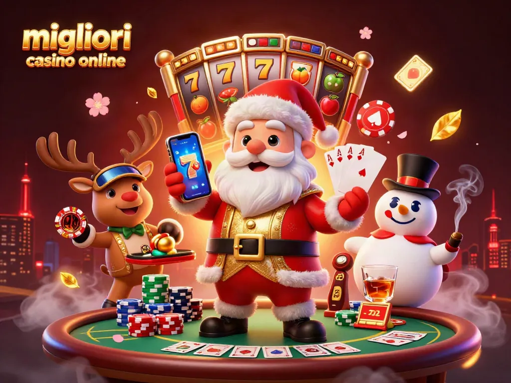 Scopri i migliori casino online grazie a Santa e i suoi amici nel mondo del divertimento.