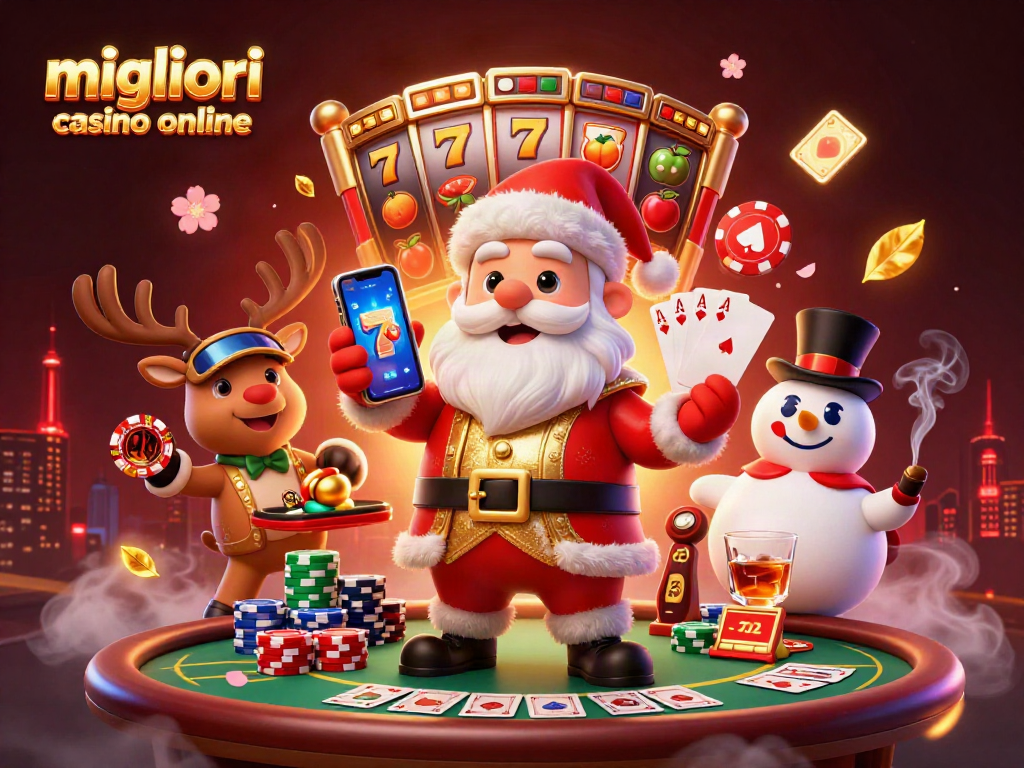 Scopri i migliori casino online grazie a Santa e i suoi amici nel mondo del divertimento.