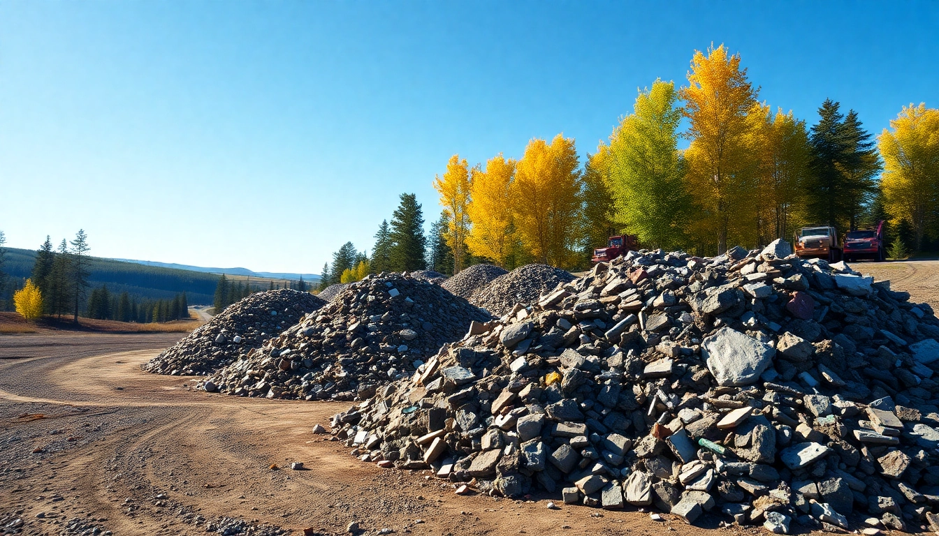 Public view of the Cold Lake landfill showcasing waste disposal practices and surrounding nature.