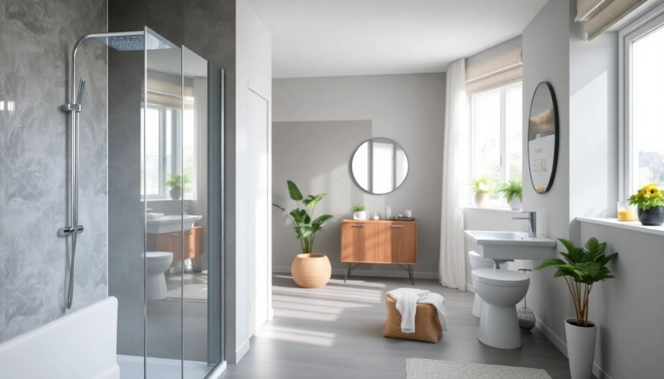 Die sonni sanitär GmbH präsentiert hochwertige Badezimmerprodukte in stilvollem Ambiente.