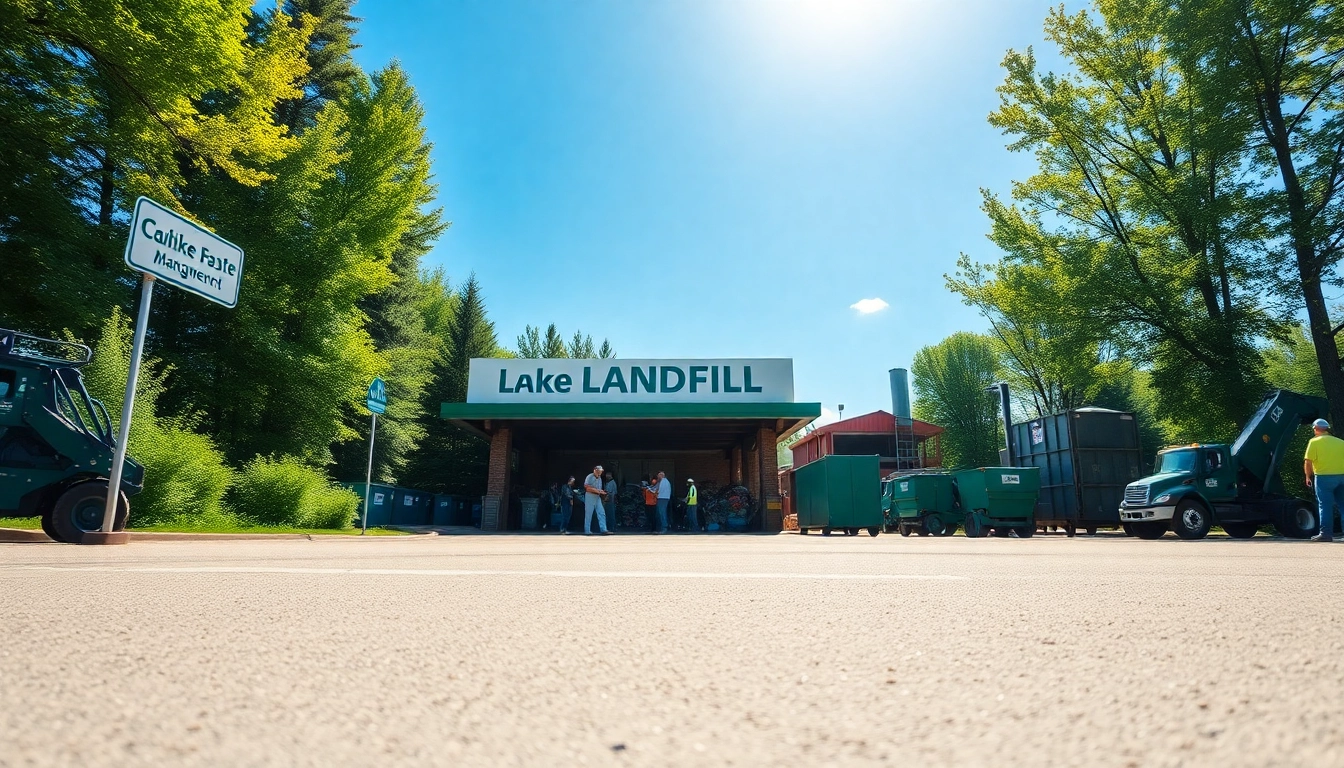Manage waste efficiently at Cold Lake landfill with professional signage and staff.