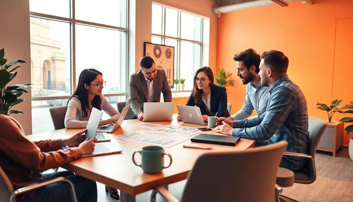 Optimieren Sie Ihre Sichtbarkeit mit der seo agentur bonn in einem modernen Büro.