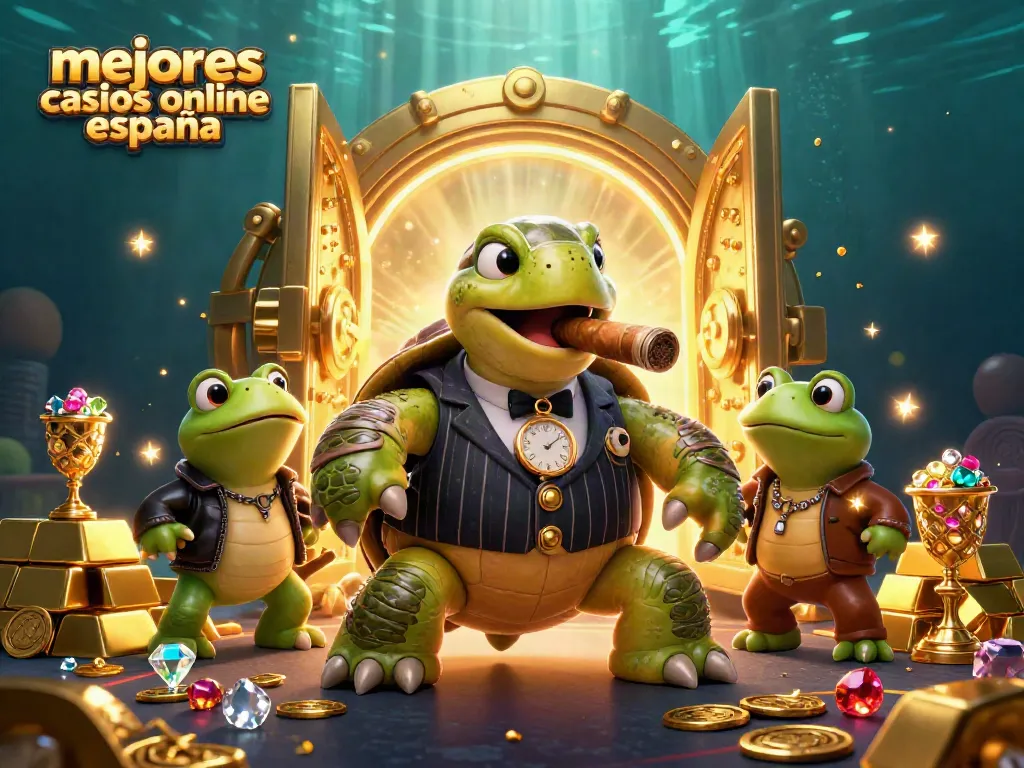 Disfruta de los mejores casinos online España con esta ilustración 3D llena de criaturas y tesoros