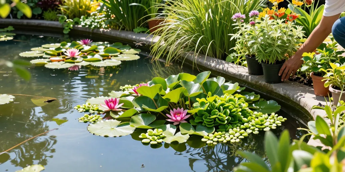 Buy pond plants online for vibrant, healthy aquatic gardens filled with colorful lilies and lush greenery.