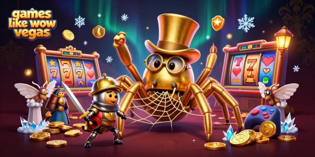 Experience thrilling adventures at games like wow vegas with vibrant slot action, captivating characters, and glowing treasures.