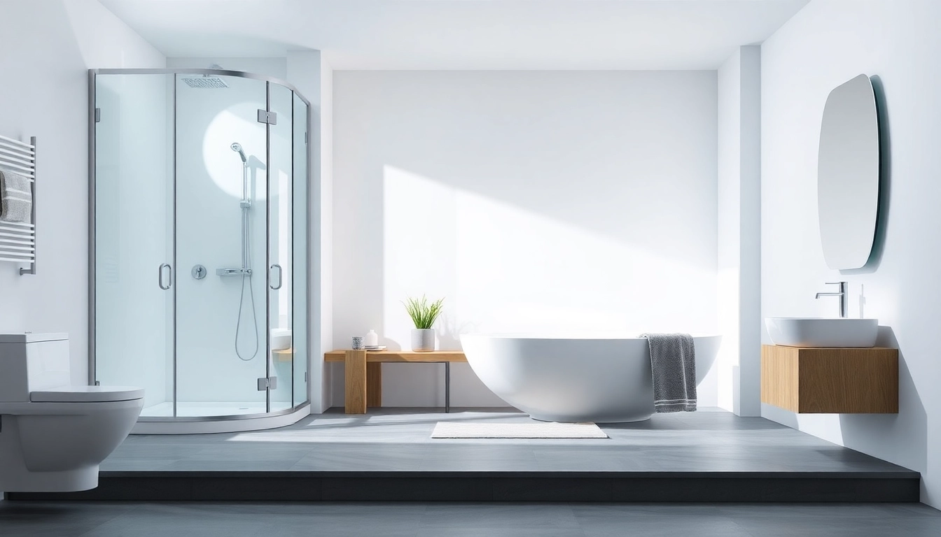 Sonni sanitär GmbH bietet hochwertige Badezimmerprodukte wie Duschwände und Badmöbel an.
