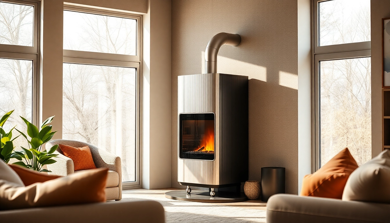 Der moderne heizkörper in einem stilvollen Wohnzimmer schafft eine gemütliche Atmosphäre.