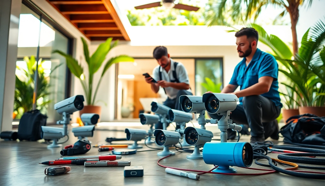 Instalación de Cámaras de Seguridad en Guanacaste por profesionales para garantizar la seguridad del hogar.
