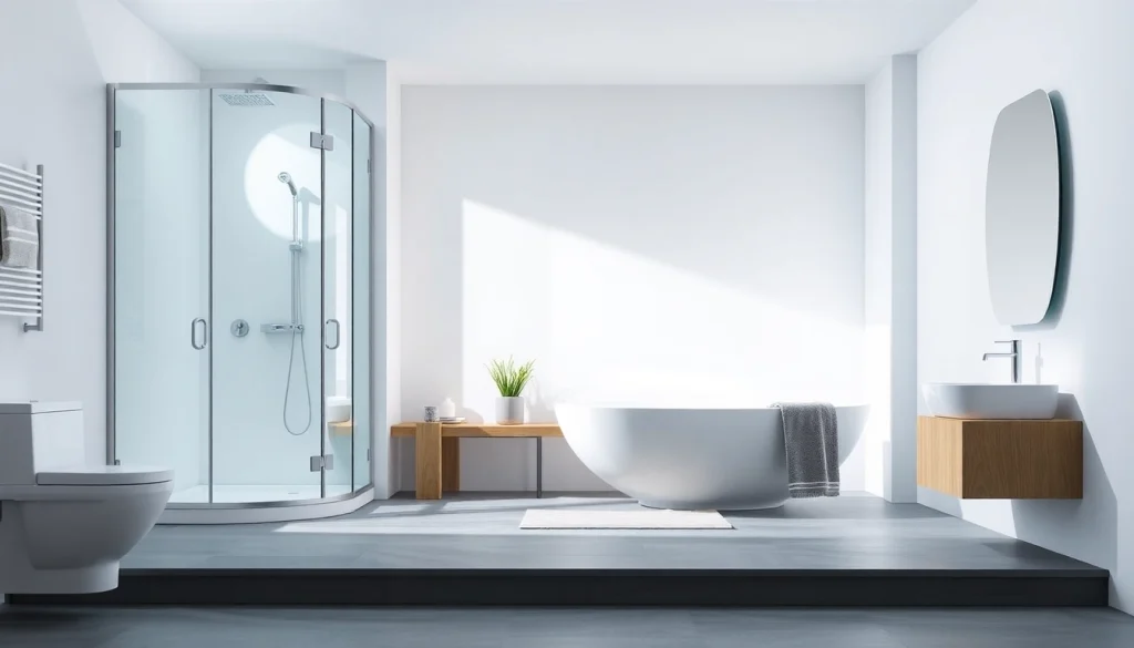 Sonni sanitär GmbH bietet hochwertige Badezimmerprodukte wie Duschwände und Badmöbel an.