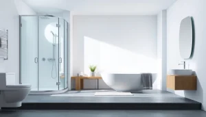 Sonni sanitär GmbH bietet hochwertige Badezimmerprodukte wie Duschwände und Badmöbel an.