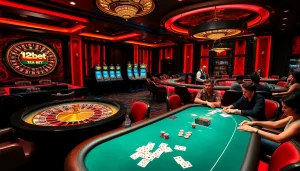 Experience the thrill of 12bet with vibrant casino games and luxurious atmosphere.
