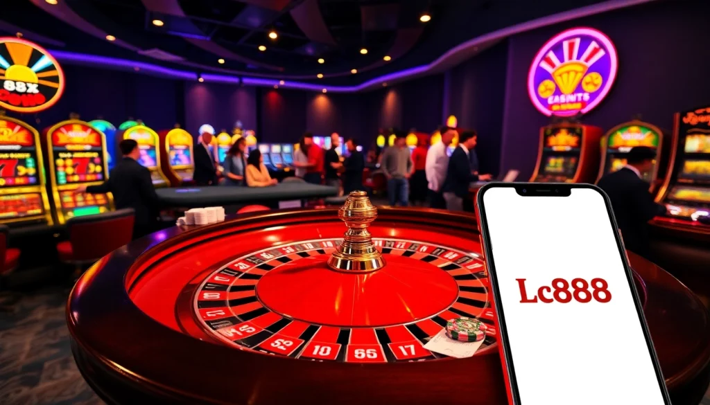 Experience the thrill of live betting at https://lc88tv.com/ with vibrant casino games and engaging players.